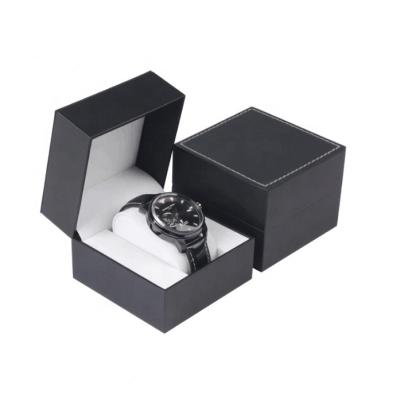 China Wholesale Custom High Grade PU Leather Jewelry Packaging Stain Watch Jewelry Gift Packaging Box Can Be Customized for sale