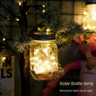 China Solar Garden Lights Bottle Colored Outdoor Camping Yard Warm Lawn Balcony String Lights XINGX Lighting Decoration for sale