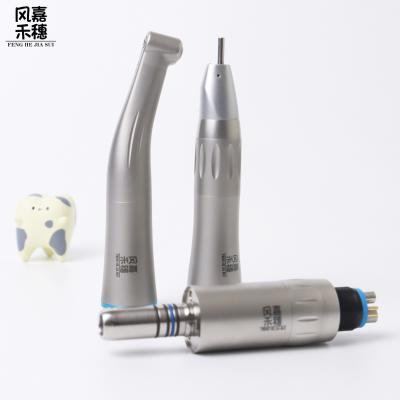 China Low Speed Surgical Straight Handpiece SUS304 Contra Angled Anti Suckback Ceramic Bearing for sale