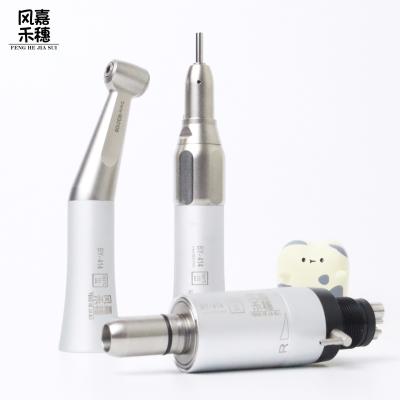 China 1:1 External Channel Low Speed Straight Handpiece SUS304 Contra Angled Anti Suckback Type B for sale