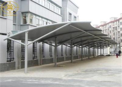 Cina Strutture bianche prefabbricate dell'ombra del parcheggio dell'ombra 30*6M di parcheggio in vendita