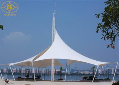 China Steel Structure PVDF Material Landscape Canopies Structures For Garden for sale