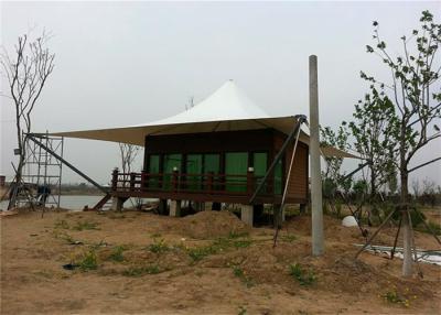 China PVDF- oder PTFE-Glamping Hotel-Zelt-dehnbare Struktur-Architektur für Erholungsort zu verkaufen