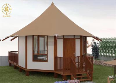 China Corrosión anti del metal del hogar de los sitios para acampar de cinco estrellas prefabricados de Glamping en venta