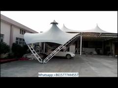 Crown hotel tent