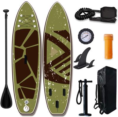 China Dot + SUP PVC+ EVA Custom Paddle Board Inflatable Surf Board, Traveling Fishing Surfing SUP Inflatable Back Up Paddle Board for sale