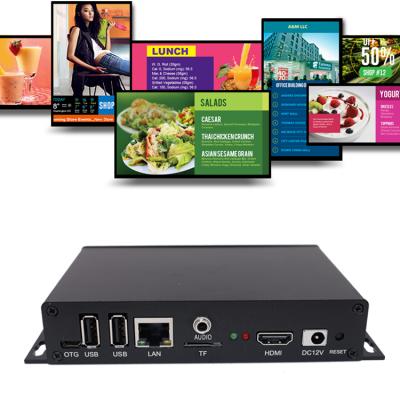 China Indoor Network Digital Signage Advertising Player Advertising Player Box for sale