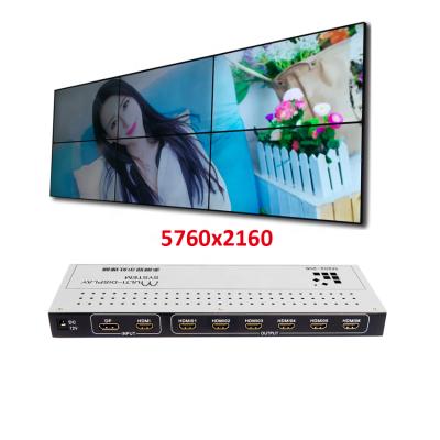 China 42 Inch 46 Inch 55 Inch 3x3 9 Monitor Multi-Screen Video Wall Controller For TV Monitors Q-6KTV for sale