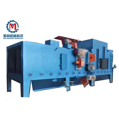 China New high efficiency H beam shot blasting exterior cleaning machine for derusting steel plate and h-shaped steel surface for sale