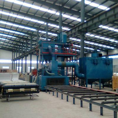 China Descaling Machine Automatic Metal Surface Pipe Equipment Sandblasting Shot Blasting Cleaning Machine for sale