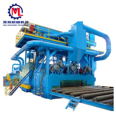 China H Beam New QXY Series Surface Cleaning High Efficiency Steel Plate Used Shot Blasting And Painting Machine for sale