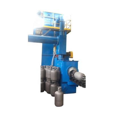 China H Beam Surface Cleaning Rust Removing Lpg Gas Cylinder Surface Shot Blasting Cleaning Machine for sale