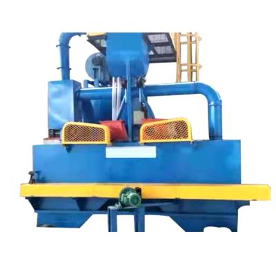 China Exterior H Beam Cleaning Buffing And Buffing Outer Wall Of Petroleum Gas Cylinder Shot Blasting Machine for sale