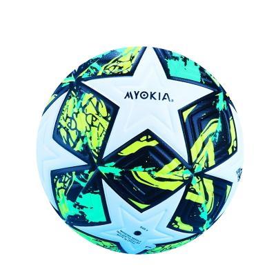 China High Quality Material High Performance PU Size 5 Professional Training Match Football From Soccer Traning Factory Favor Price for sale