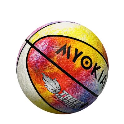 China Basketball Training Basketball Factory High Quality Hot Sale Basketball Directly Customized PU Basketball For Game for sale