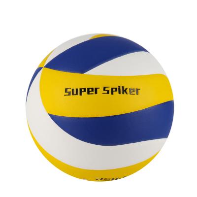 China Best Sellers Durable PVC Leather Soft Outdoor Volleyballs Custom Logo Volleyball Official Weight Size 5# Color Volleyball for sale