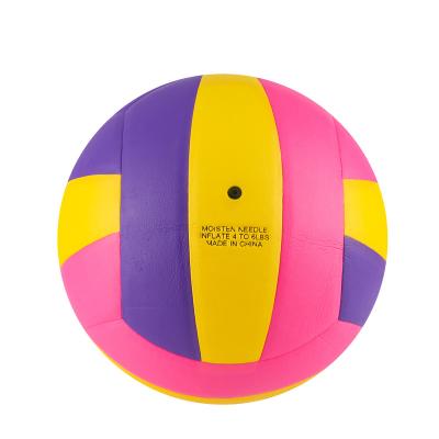 China Factory Price Durable High Quality Volleyball Match Size5# Official Volleyball PVC Machine Stitched Volleyball For Training for sale