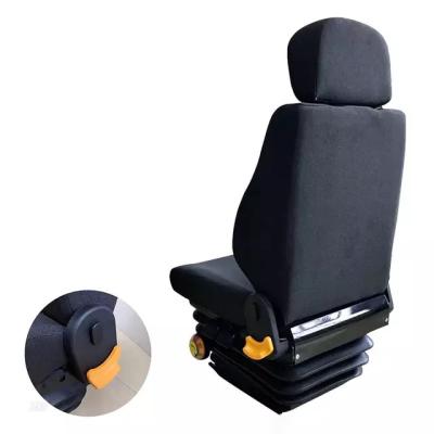 China Hot Sale PVC Adjustable Air Suspension Leather Truck Seats For Excavator Seat for sale