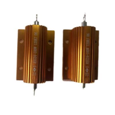 China Suitable for installation on resistor RX24L RXG24 (L) aluminum housing type wire wound resistors high power load gold power radiators for sale