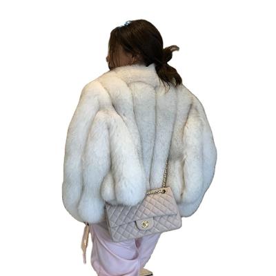 China Anti-wrinkle fur toca fox fur coat women's fur coat mid length classic for sale