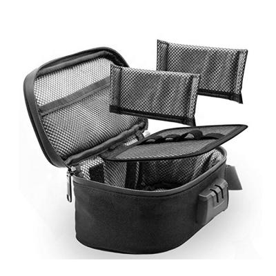 China Comb Lock Zipper Smell Proof Case Bag Waterproof Dustproof Dustproof Carbon Lined for sale