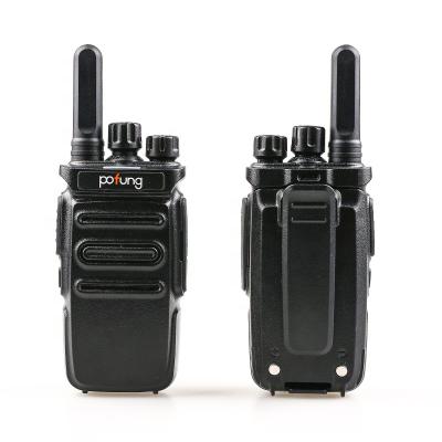 China Professional Two Way Radio 2W Power 16CH USB Fast Charger POFUNG F10 Analog UHF Radio F-10 3000mAh New for sale