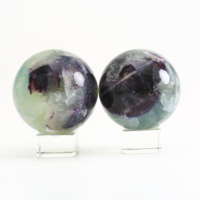 China Europe Best Selling Product Natural Fluorite Ball Sphere Reiki Quarter Crystal Sphere Ball for sale