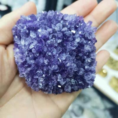 China Wholesale High Quality Natural Raw Amethyst Group Rough Purple Quartz Crystal Cluster From Europe for sale