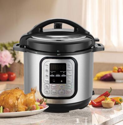 China Hotel Wholesale Price Non Time Steel Jumbo Multi-Use Long Span Multifunctional Stick Rice Pressure Cooker 4L for sale