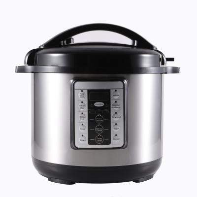 China Hotel 14 IN 1 Large Capacity Commercial Universal Stainless Electric Pressure Cooker 10L for sale