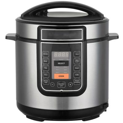 China Commercial electric pressure rice cooker with led display computer programmable control multicooker with SAA, EMC, CE, Rosh, CB certificate for sale