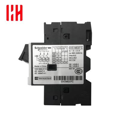 China New and original motor circuit breaker from Schneiders, TeSys Deca, 3P, 1.6-2.5A, thermal magnetic circuit breaker GV2ME07C from GV2ME07C GV2ME07 for sale