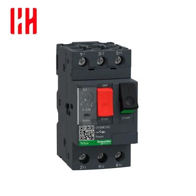 China New and original motor circuit breaker from Schneiders, TeSys Deca, 3P, 4-6.3 A, thermal magnetic circuit breaker GV2ME10 from GV2ME10C GV2ME10 for sale