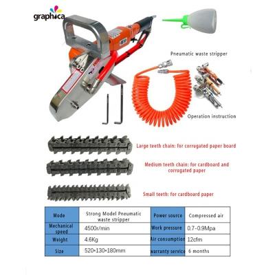 China Beijing Graphic Paper Carton Die Cutting Pneumatic Waste Stripper Machines 12CFM for sale