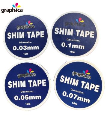 China 2024 Die Cutting Steel Shim Tape voor patching 1 kg Bruto Gewicht Dikte 0.03-0.05 Te koop