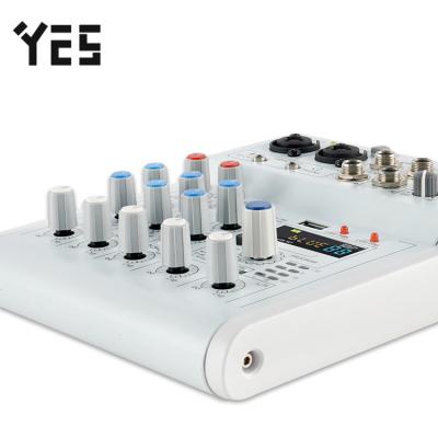 China Wholesale Studio Sound Canceling Karaoke Amplifier Mixer Factory Supply Mixer Digital Audio for sale