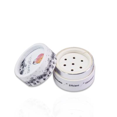 China Recyclable Customize Size Face Powder Packaging 5g Mini Powder Container Paper Tube With Powder Shaker for sale