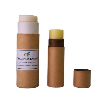 China Eco - Friendly Recycled Materials Lip Balm Lip Gloss Lip Gloss Paper Tube Eco - Friendly for sale