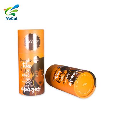 China Recycled Biodegradable Materials Food Grade Cardboard Paper Round Tube For Wine And Food Packaging Container Empty Paper Tube For Bottles for sale