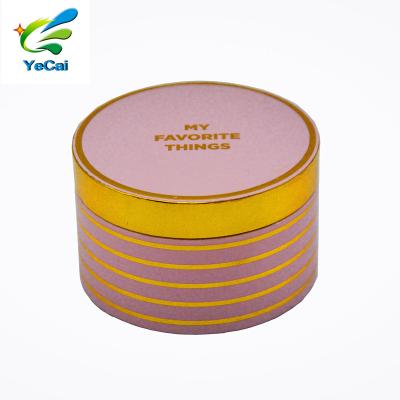 China Eco Friendly Recycled Materials Deodorant Stick Container White Tube Custom Design Paper Tube With Hot Foil Stamping For Gift Packing for sale