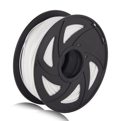 China 3D PLA Filament 1.75mm Natural White 1KG Spool Making PLA Filament for sale