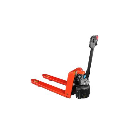 China Hotel Mini Electric Pallet Truck 1.5ton Capacity Semi Pallet Truck for sale