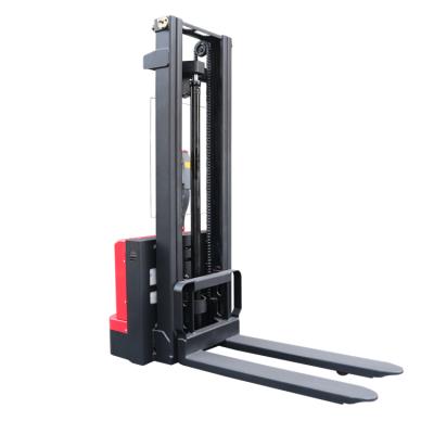 China Hotels Warehouse Equipment 1500kg Mini Stacker 1.5ton Electric Walkie Stacker Stacker for sale