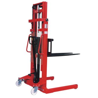 China Hotels Hand Stacker 1.5ton Manual Capacity For Warehouse With CE for sale