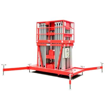 China RED-LIFT 18000mm Electric Hotels Aluminum Alloy Aerial Work Platform Truck Warehouse Equipment for sale