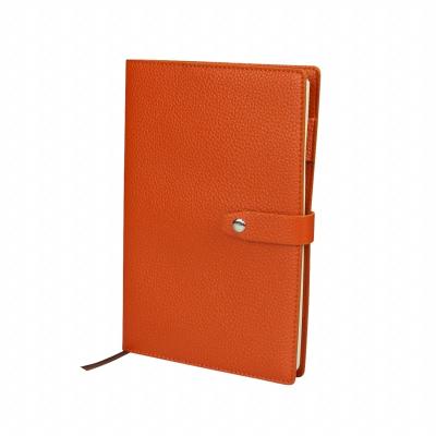 China Super Soft Genuine Leather Soft Genuine Leather Cover Notebooks Promotional Notebooks for sale