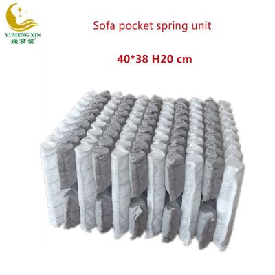 China China Manufacturer Foldable Pocket Spring Unit For Interior Support Of Various Sofa Seat for sale