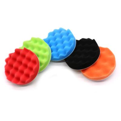 China SPONDUCT Well SPONDUCT Disc Wheel Sponge Car Soft Custom Polishing Pad Set Sponge Polishing Pad for sale