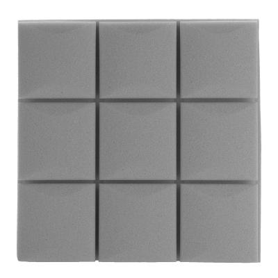 China BOSTOP New Sound Absorption Style Ktv Sound Insulation Melamine Acoustic Panel Highly Effective Soundproof Tile for sale