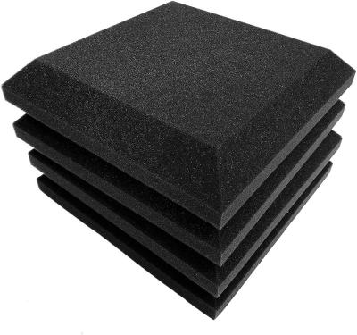 China BOSTOP 12*12*2inch Highly Efficient Sound Acoustic Absorption Panel Foam Density Single Wall Panels Foam Amazon for sale